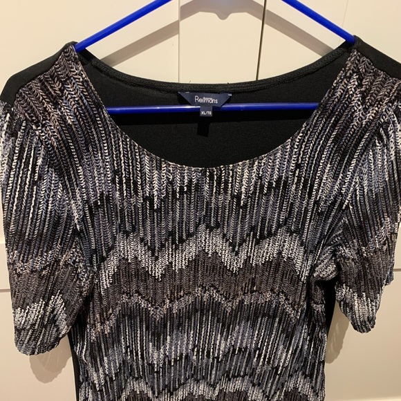 Business Casual Nylon & Spandex Top - Picture 2 of 3